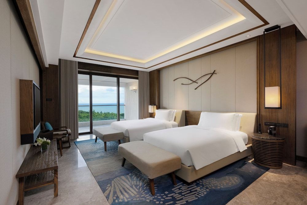 Classic Room, 2 Queen Beds, Sea View (Up to 4 Guests)