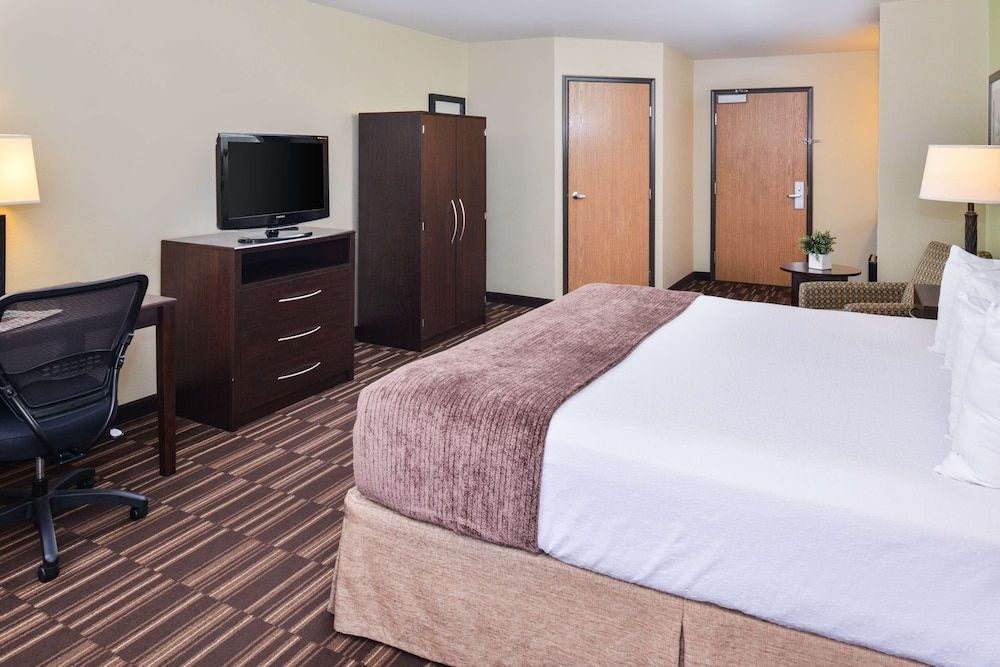 Standard Room, 1 King Bed, Non Smoking, Refrigerator & Microwave (Larger Room)