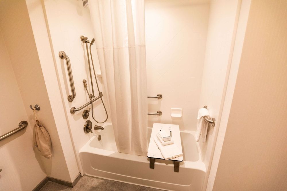 Room, 1 King Bed, Accessible, Bathtub (Mobility) (Drinks and Snacks).