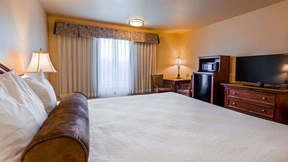 Standard Room, 1 King Bed, Smoking, Refrigerator & Microwave