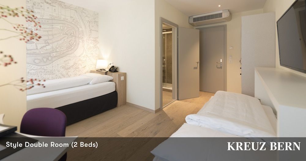Kreuz Bern Modern City Hotel Style Double Room 3