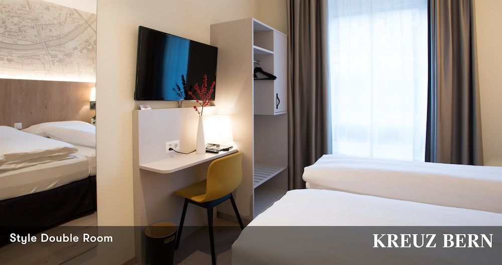 Kreuz Bern Modern City Hotel Style Double Room 2