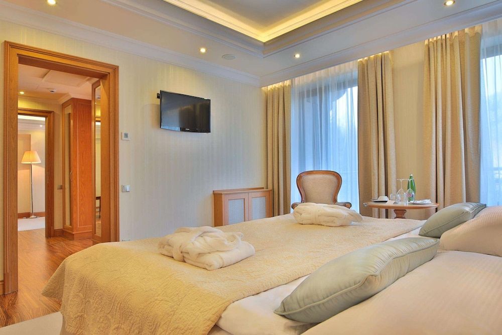 Retro Riverside Wellness Resort Deluxe Suite, Balcony, River View 3