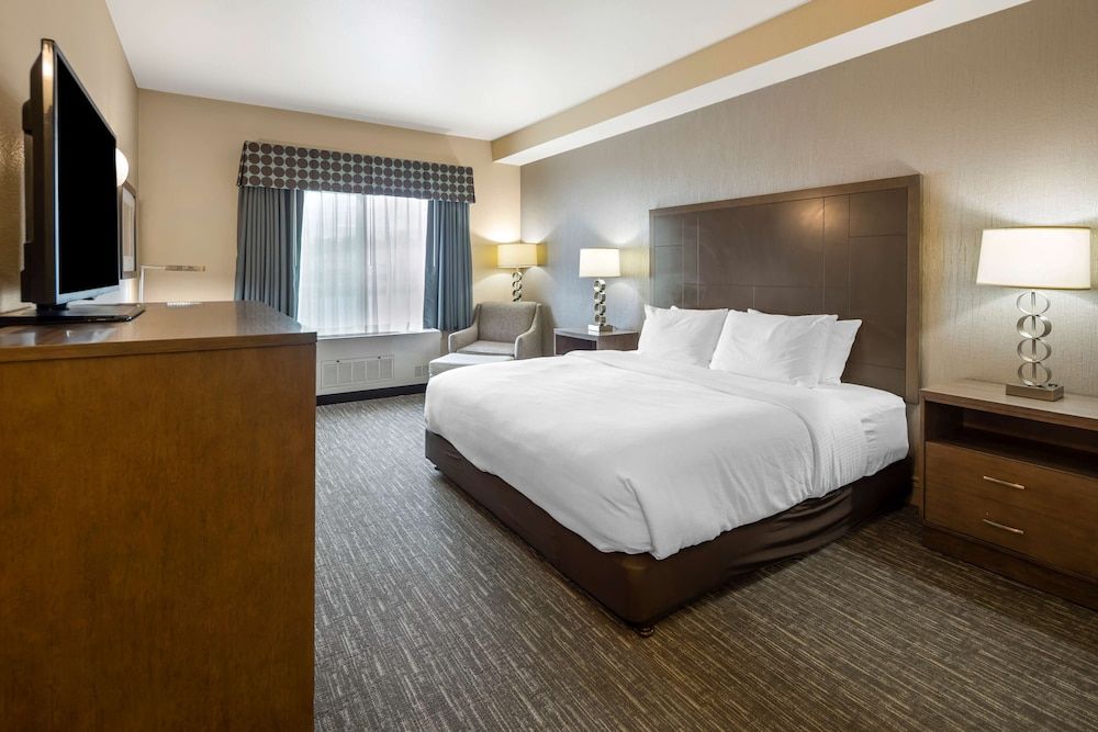 Best Western Plus Chena River Lodge Standard Room, 1 King Bed, Non Smoking, Refrigerator 3