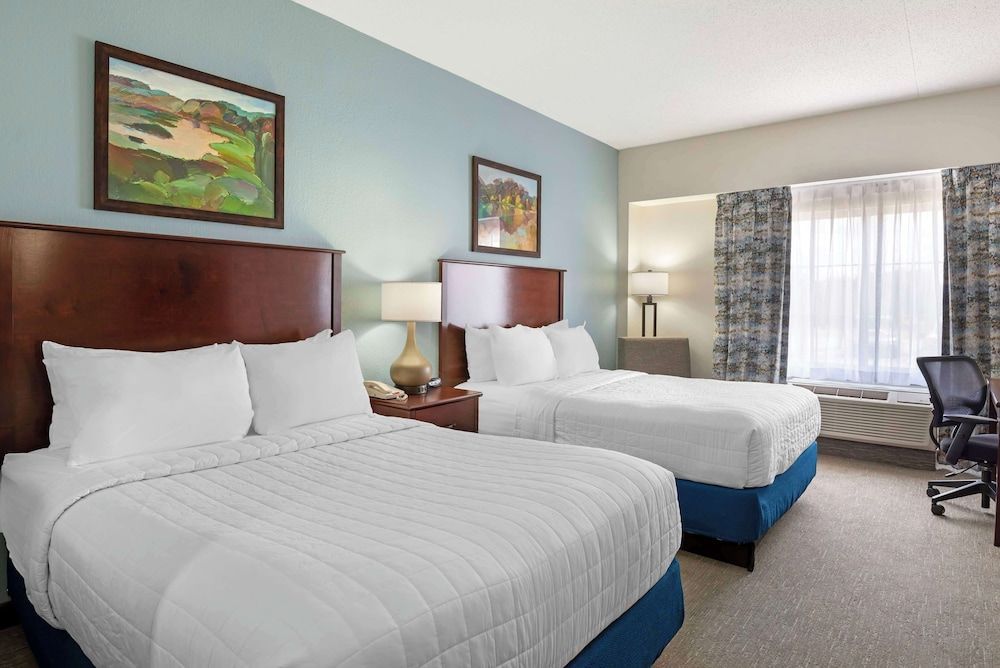 Standard Room, 2 Queen Beds, Non Smoking, Refrigerator & Microwave