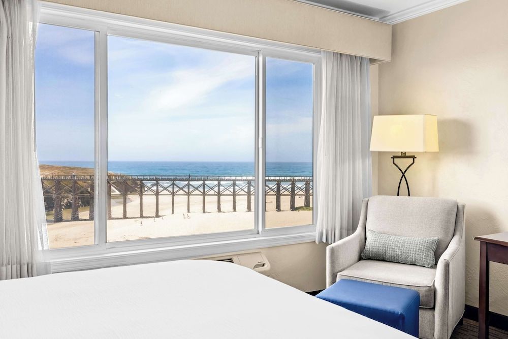 Standard Room, 2 Queen Beds, Refrigerator, Partial Ocean View