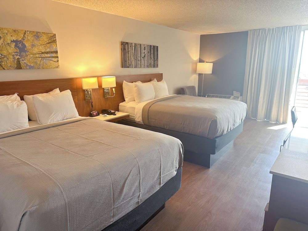 Room, 2 Double Beds, Non Smoking (Efficiency)