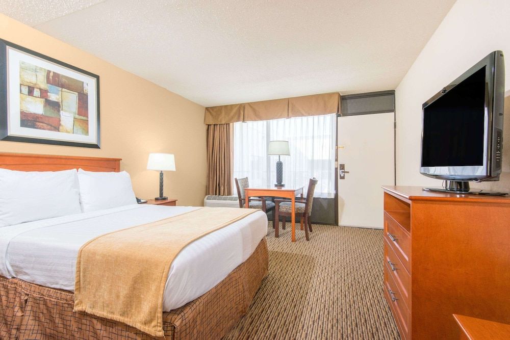 Suite, 1 King Bed, Refrigerator & Microwave