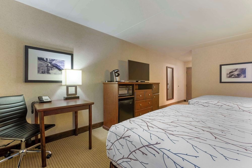 Standard Room, 2 Queen Beds, Non Smoking, Refrigerator & Microwave