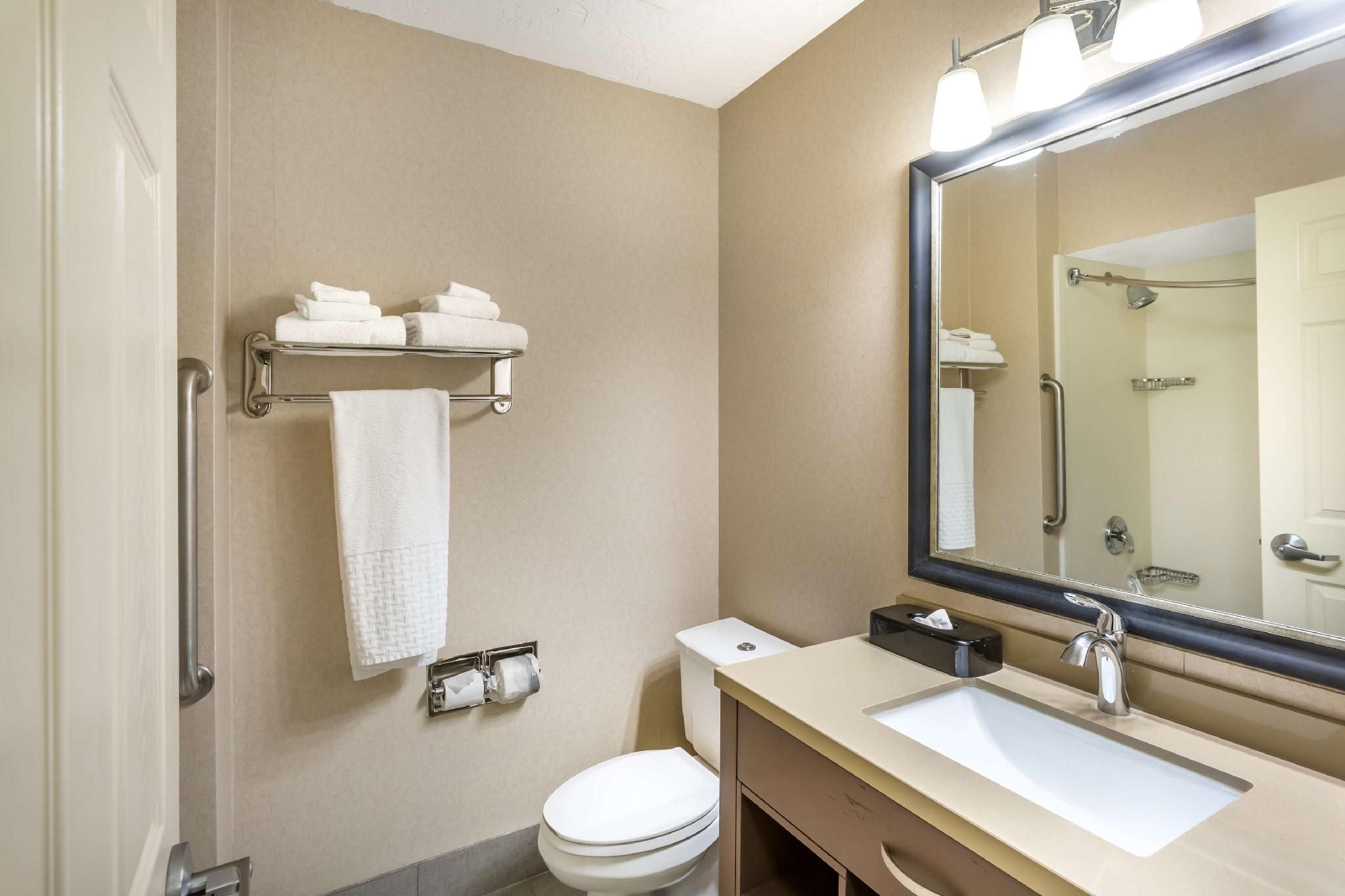 Accessible - Suite 1 King Bed, Mobility Accessible, Bathtub, Living Room, Wet Bar, Non-smoking, Full