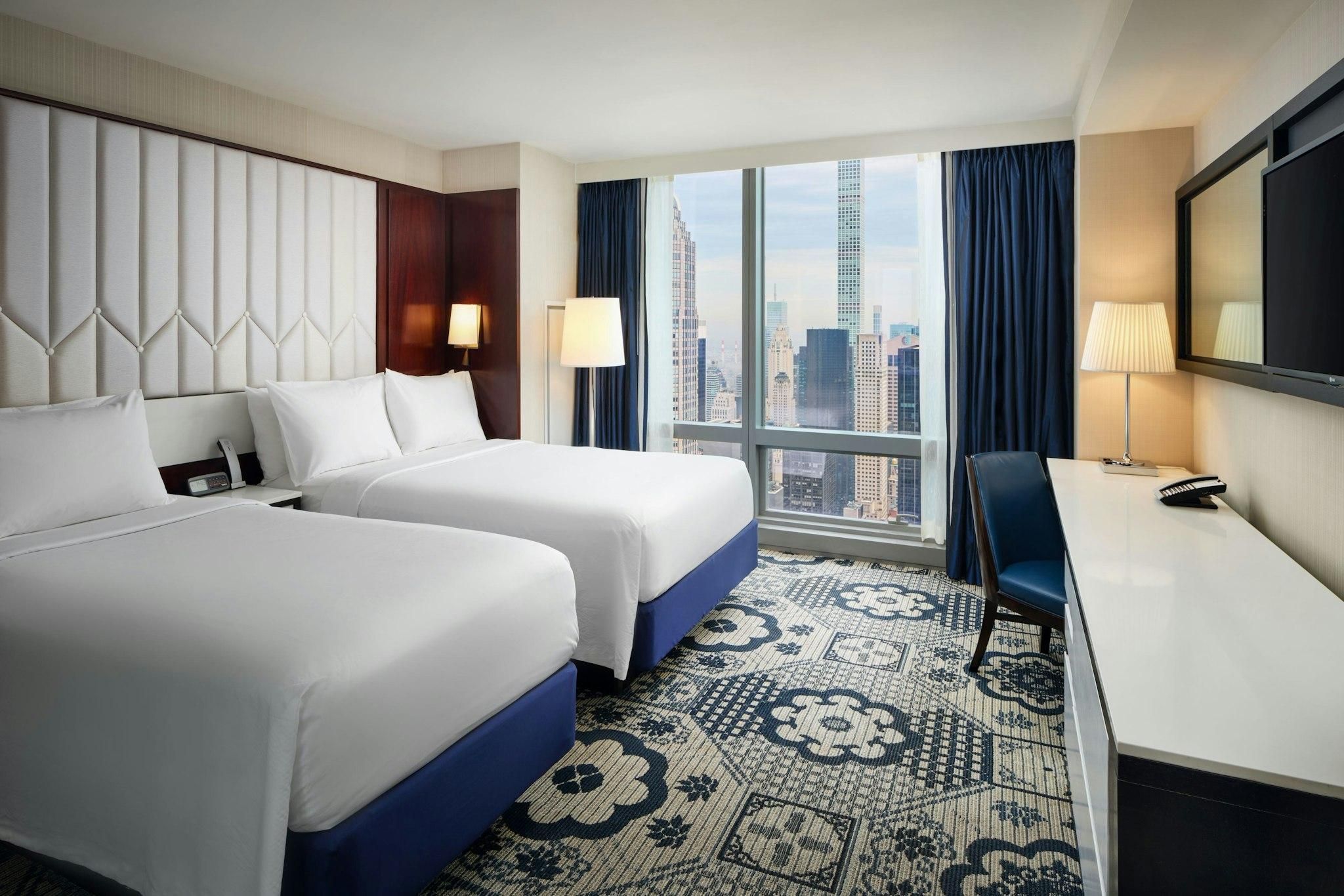Residence Inn New York Manhattan/Central Park Family Studio Suite, Studio, 1 Double Or 1 Twin, City View
