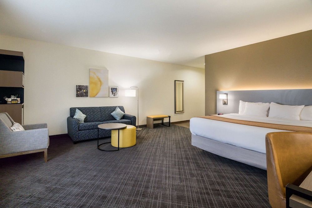 Suite, 1 King Bed with Sofa bed, Accessible, Jetted Tub