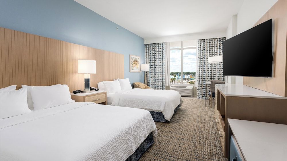 Standard Room, 2 Queen Beds, Ocean View (Communication Accessible)