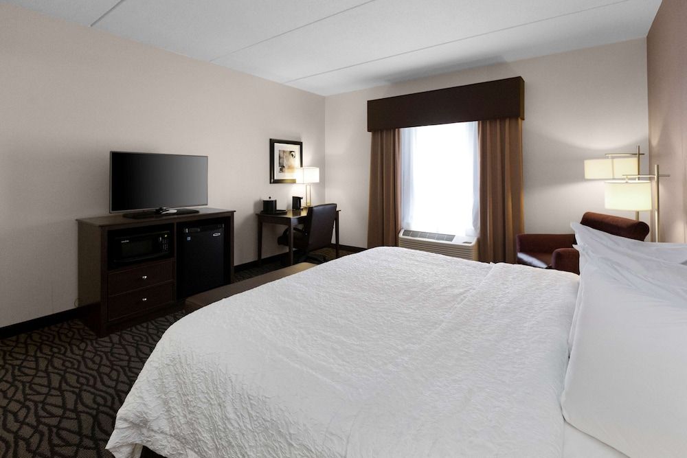 Room, 1 King Bed with Sofa bed, Refrigerator & Microwave