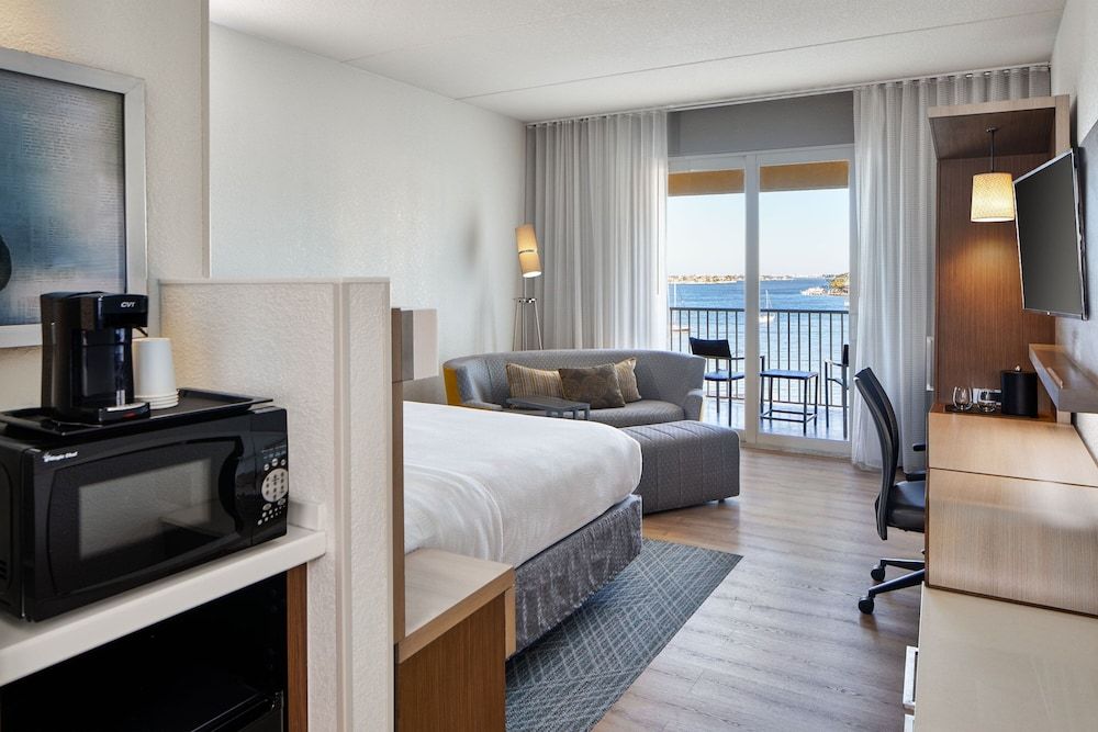 Room, 1 King Bed with Sofa bed, Non Smoking (Mobility/Hearing Access, Roll-in Shwr)