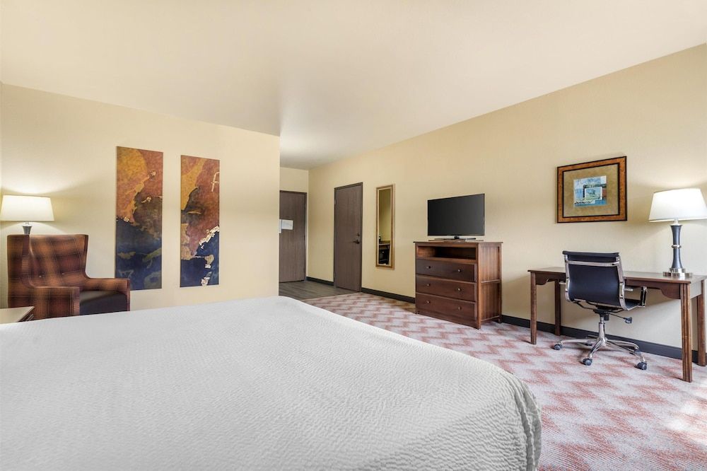 Standard Room, 1 King Bed, Non Smoking, Refrigerator & Microwave