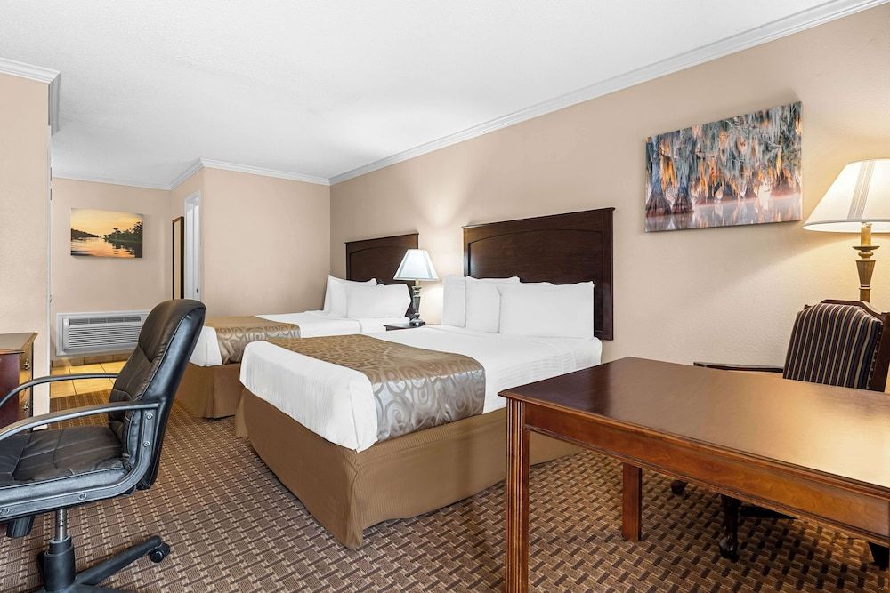 Standard Room, 2 Queen Beds, Non Smoking, Refrigerator & Microwave