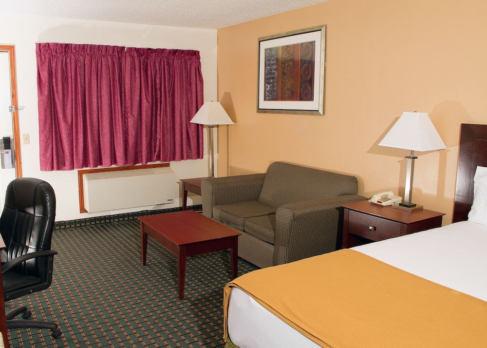 Budget Inn and Suites Basic Single Room, 1 King Bed, Non Smoking 3