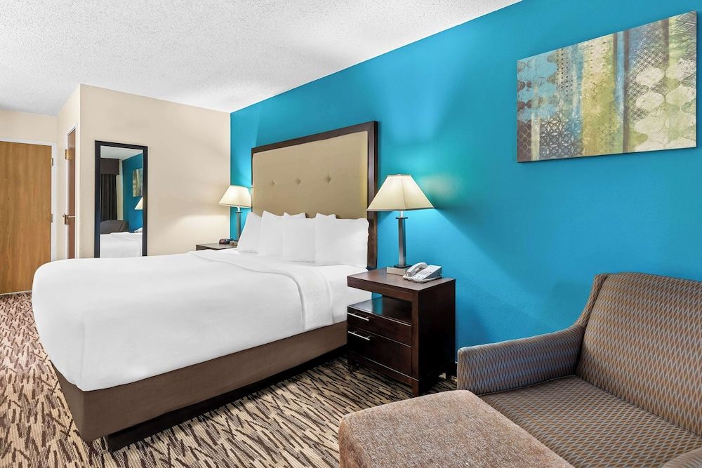 Standard Room, 1 King Bed, Non Smoking, Refrigerator & Microwave