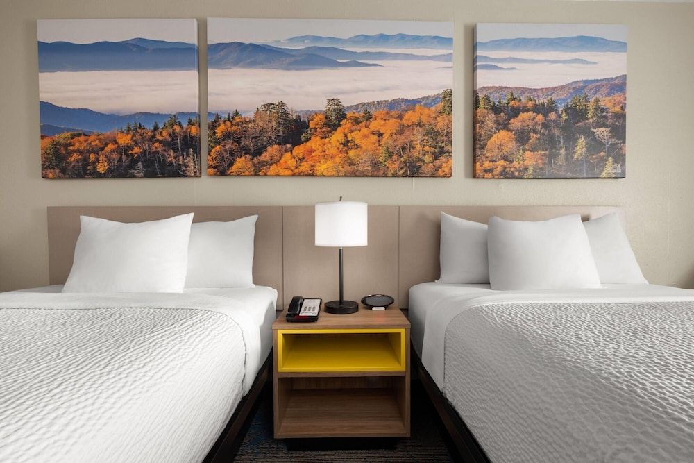 Room, 2 Double Beds, Smoking