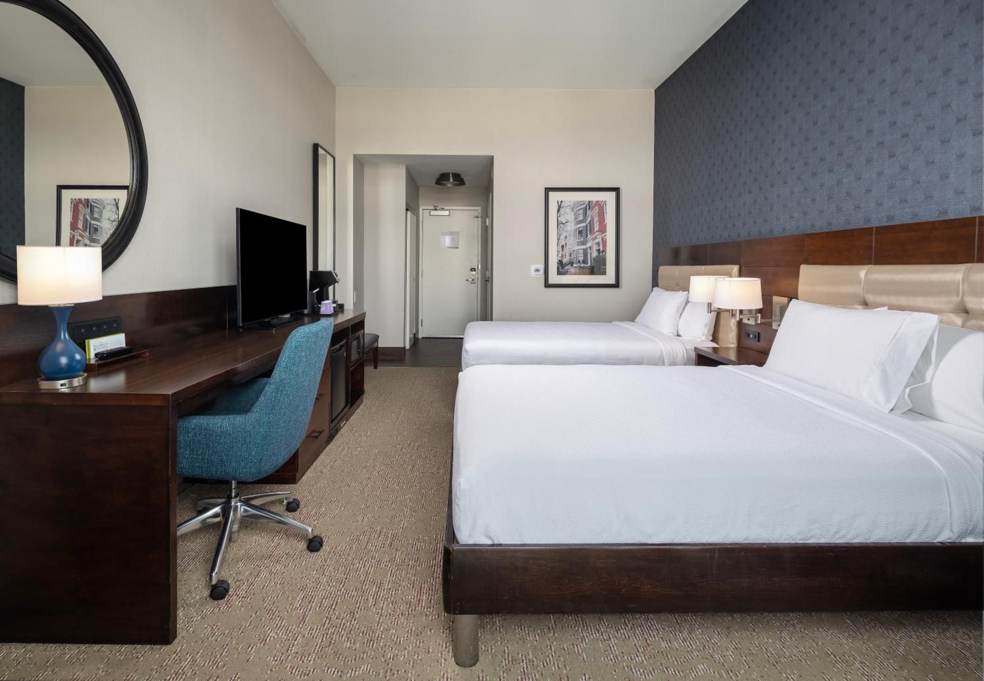 2 Queen Beds City View High Floor