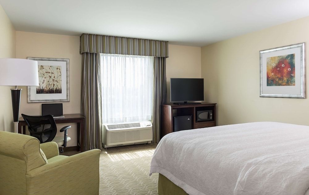 Room, 1 King Bed with Sofa bed, Refrigerator & Microwave