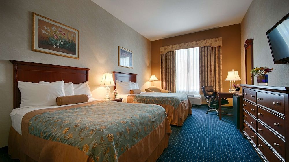 Standard Room, 2 Double Beds, Non Smoking, Refrigerator
