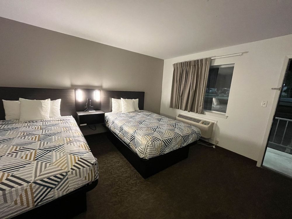 Standard Room, 2 Double Beds, Smoking, Refrigerator & Microwave