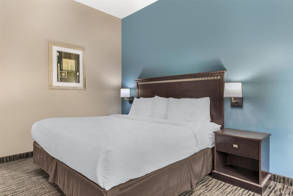 Standard Room, 1 King Bed, Non Smoking, Refrigerator & Microwave