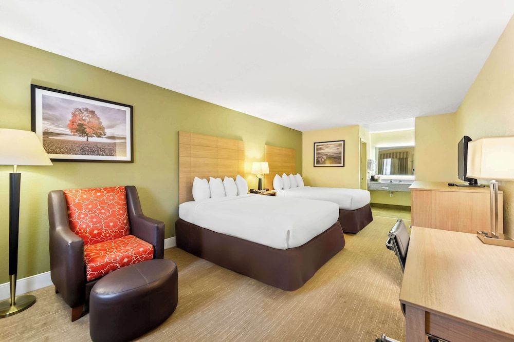 Standard Room, 2 Queen Beds, Smoking, Refrigerator & Microwave