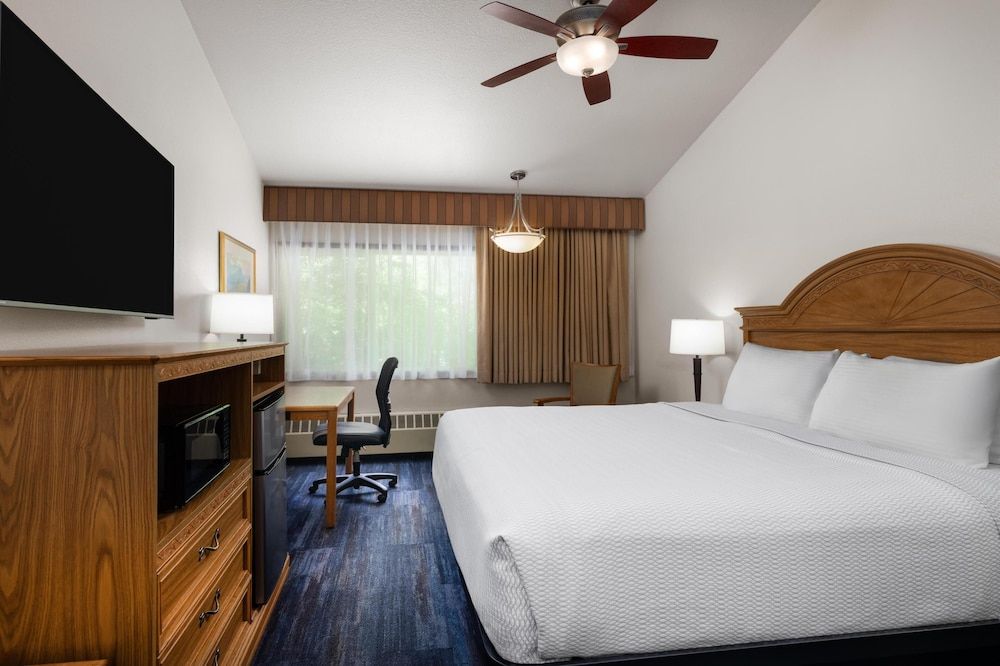 Suite, 1 King Bed, Refrigerator & Microwave