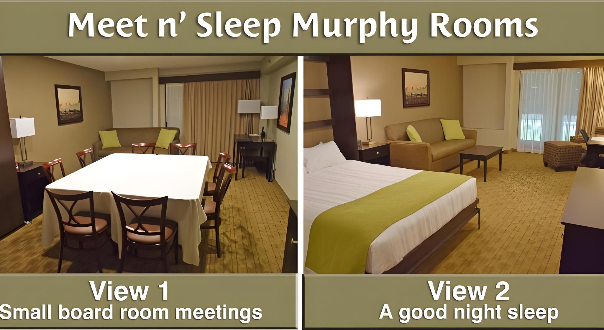 1 Queen Bed, Non-smoking, Queen Murphy Bed Only, Sofabed, High Speed Internet Access, Mini Fridge, M