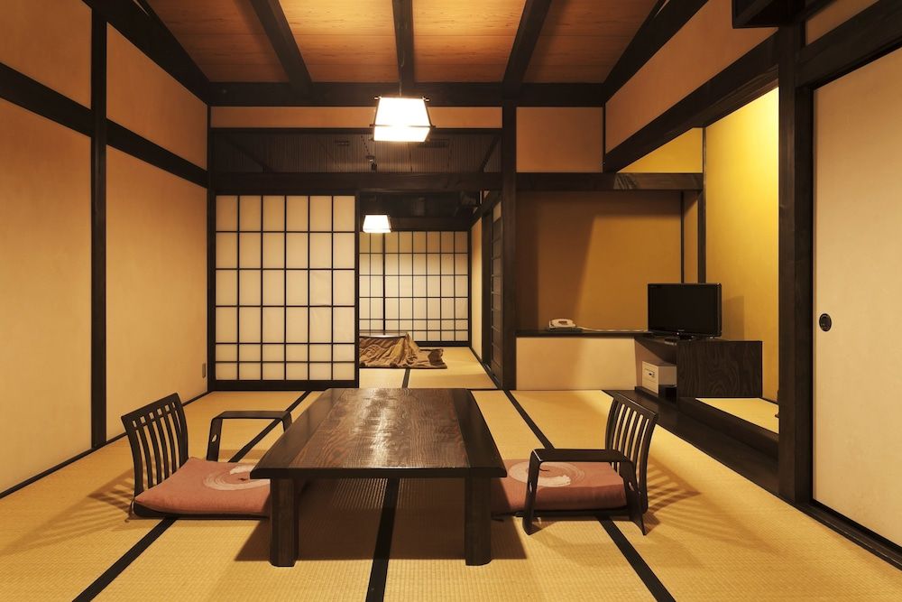 Japanese-Style Premium Room with Open-Air Bath - Annex (with Basic Dinner & Breakfast)