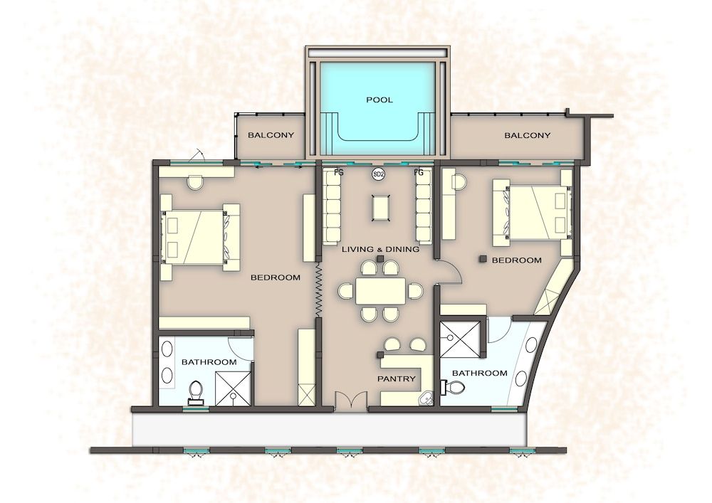 Uga Bay - Pasikuda Bay Suite 4