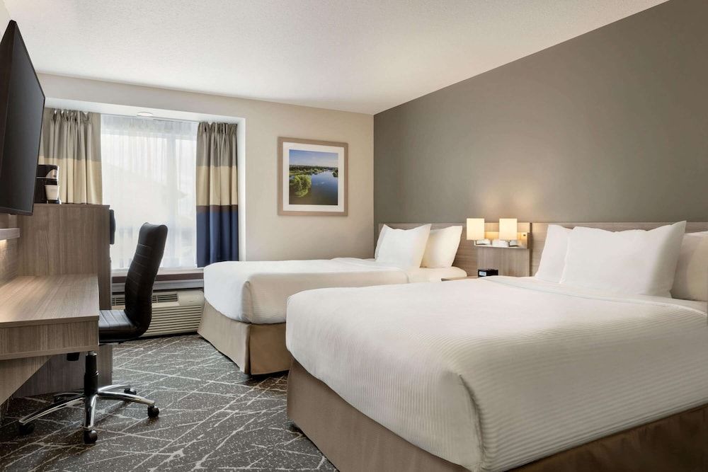 Business Suite, 2 Queen Beds, Fridge, Microwave, Non Smoking