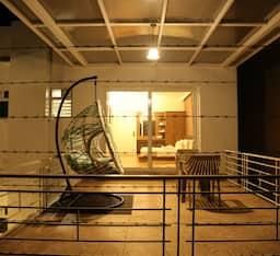 Exotic First Floor Balcony-Swing With Mountain View