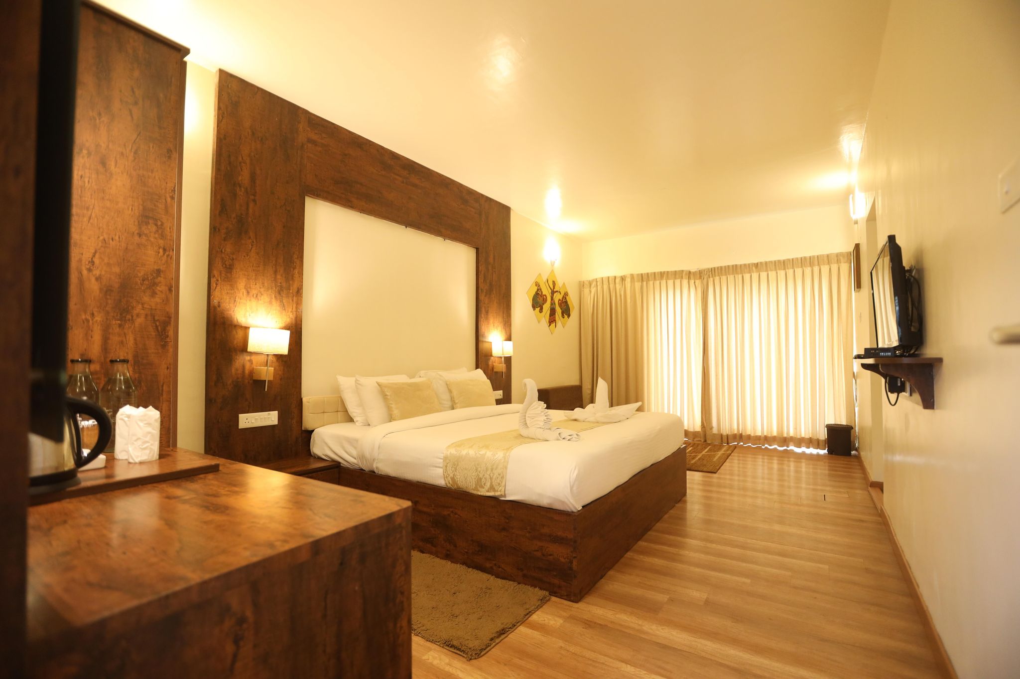 Exotic First Floor Balcony-Swing With Mountain View