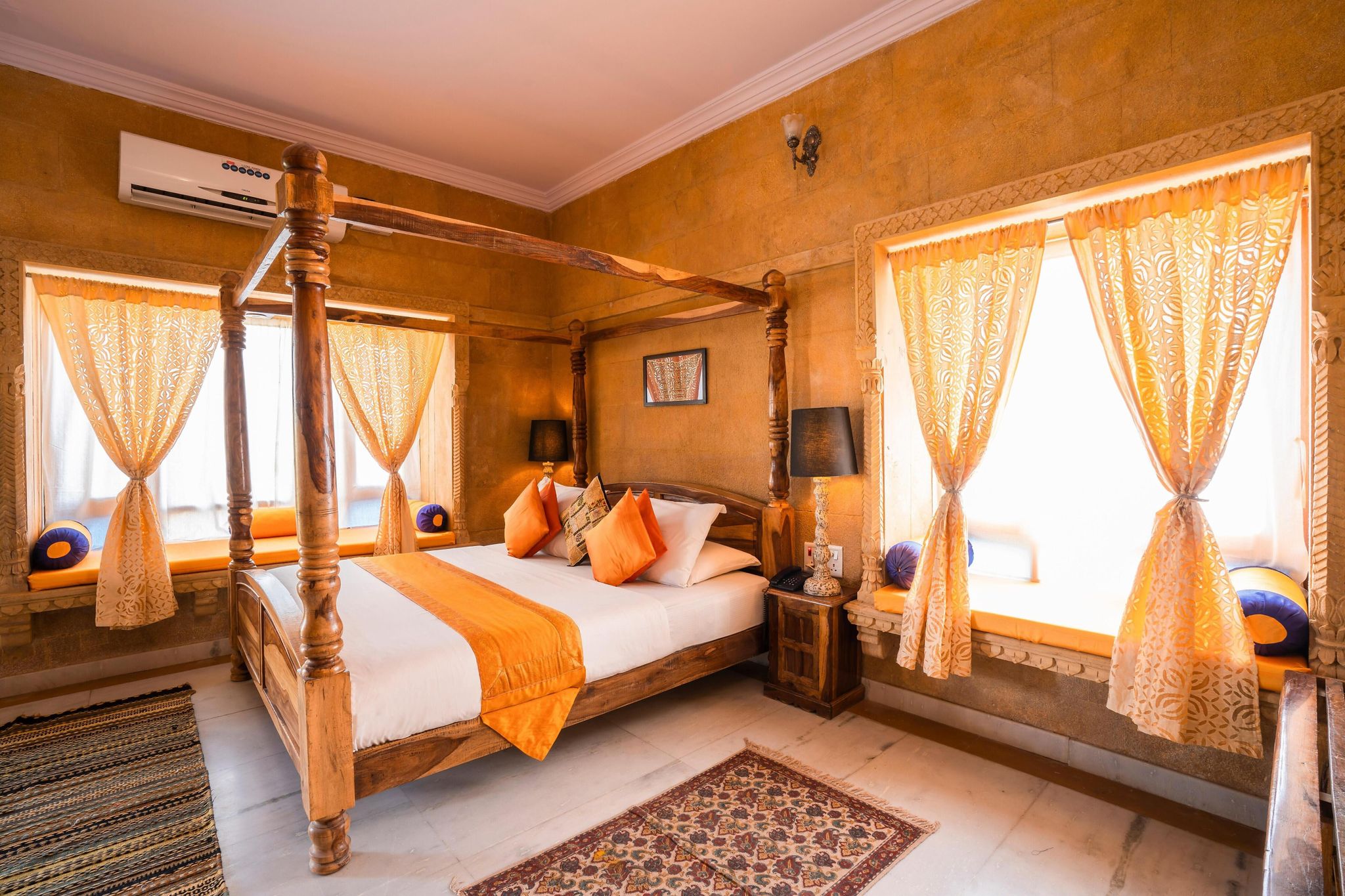 Superior Double Room with Sofa and Jharokha