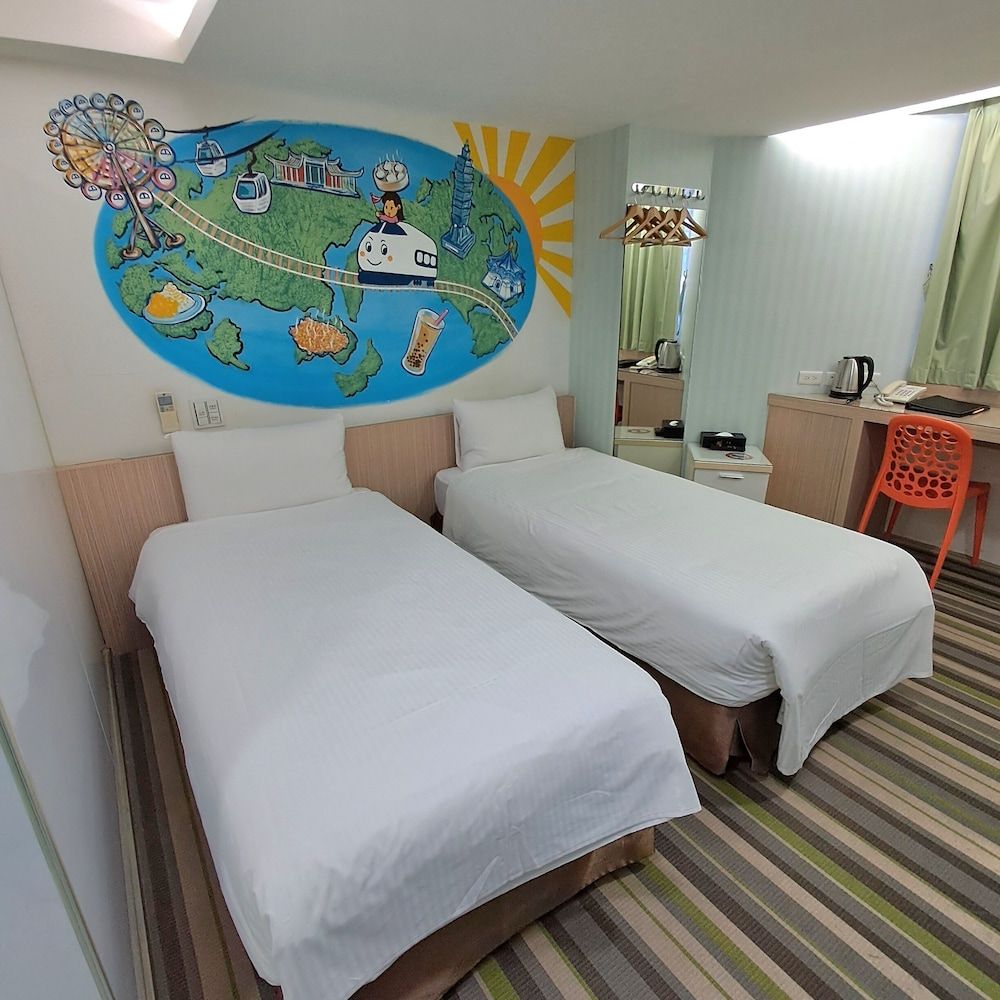 Morwing Hotel Fuzhong Deluxe Room, 2 Twin Beds 8