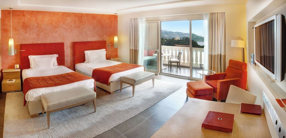 Exclusive room, sea view, 2 double beds