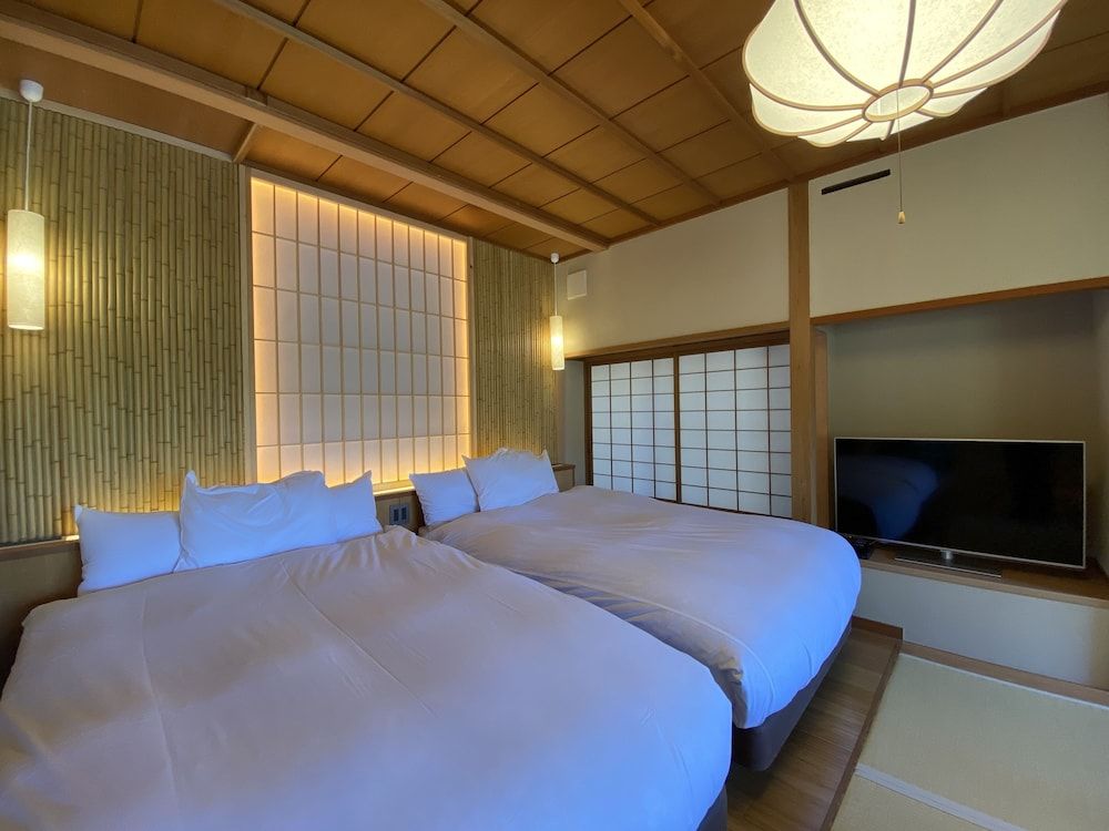 Japanese Twin Room "KOKONOE" with Open Air Bath, Non Smoking