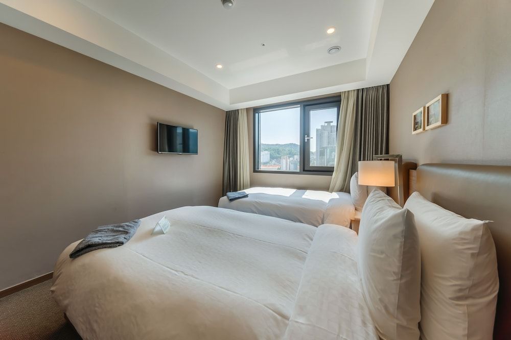 Busan Business Hotel Standard Twin Room, 2 Twin Beds