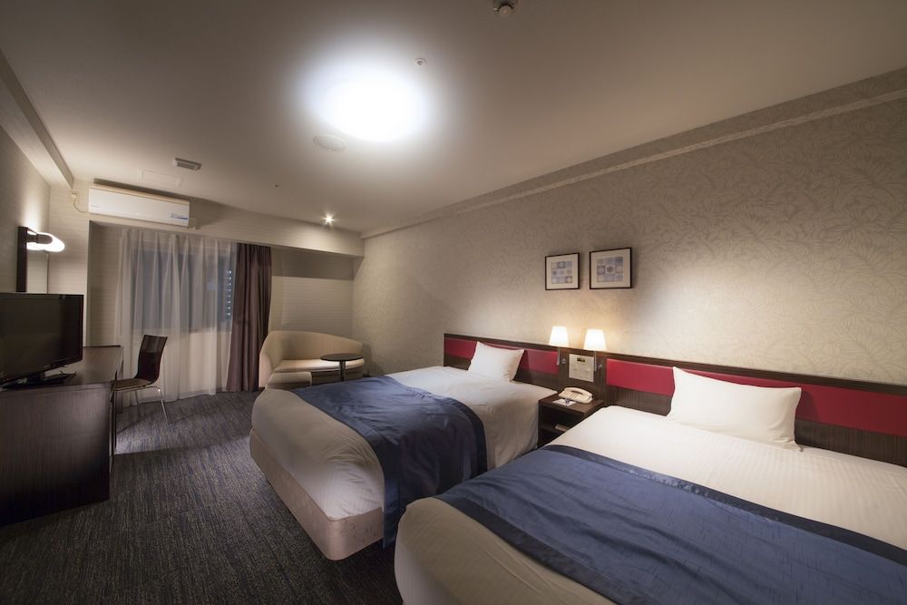 Deluxe Twin Room, 2 Double Bed, Smoking
