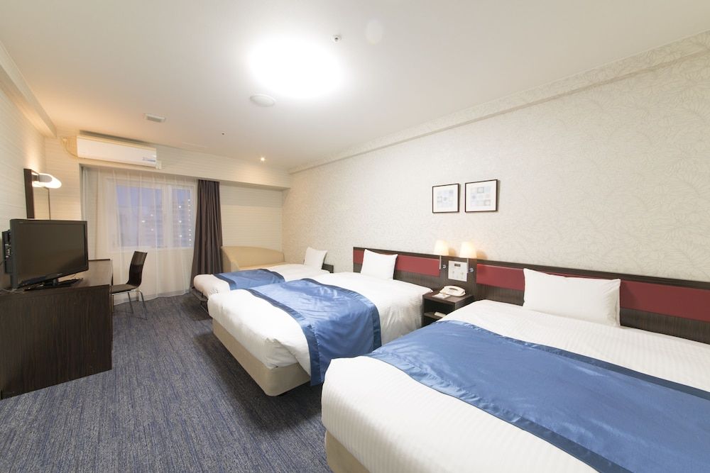 Triple Room, 2 Double Bed, 1 Single Bed, Non smoking