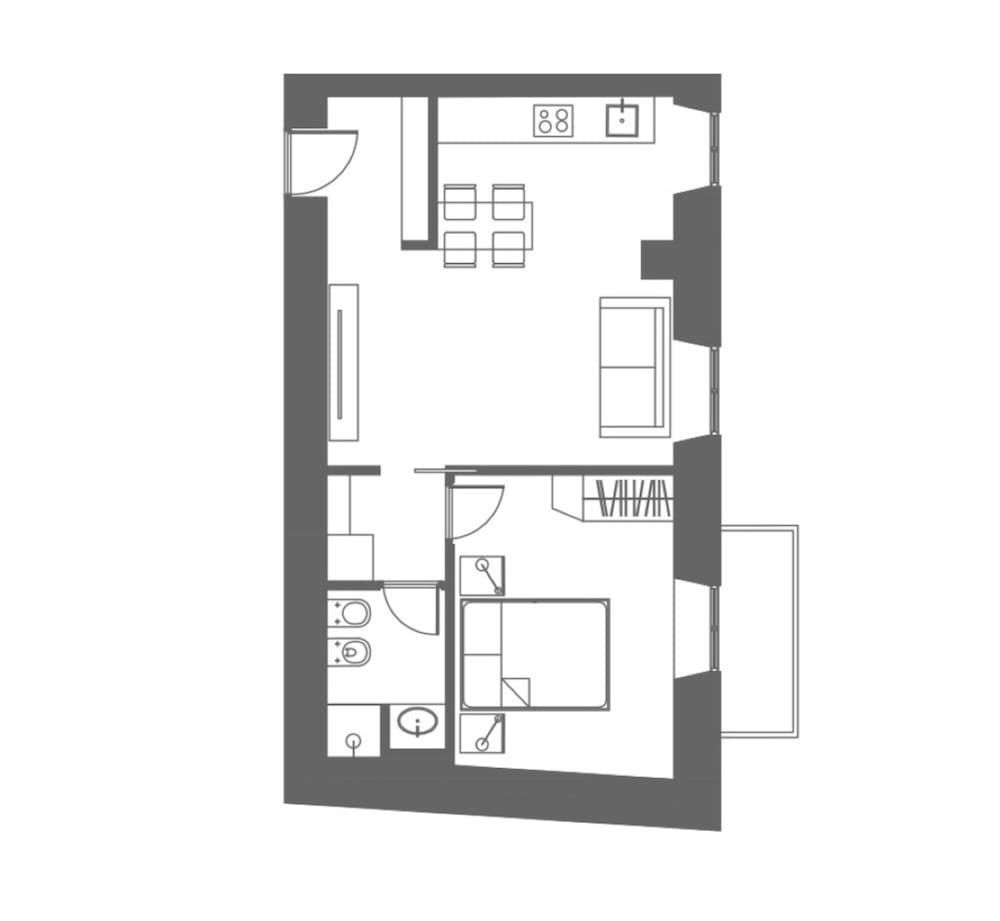 Brera Apartments in San Babila Appartamento con 1 camera da Letto Deluxe, Via Santa Cecilia 2 5