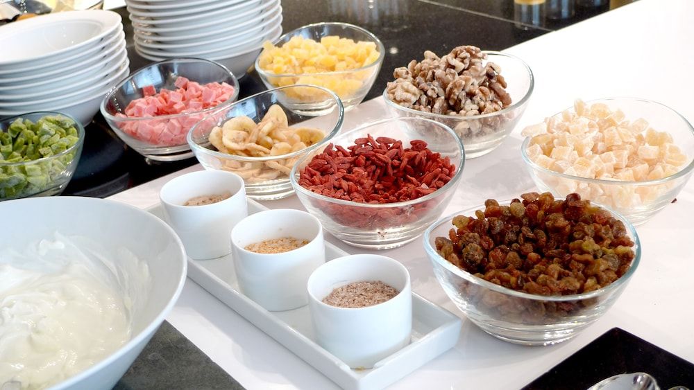 Breakfast buffet