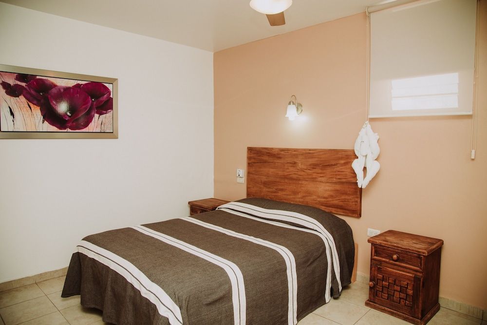 Hotel Cervantino Habitacion Superior 1 cama matrimonial con aire acondicionado 13