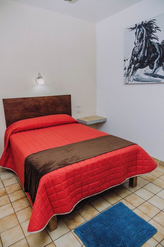 Hotel Cervantino Habitacion Superior 1 cama matrimonial con aire acondicionado