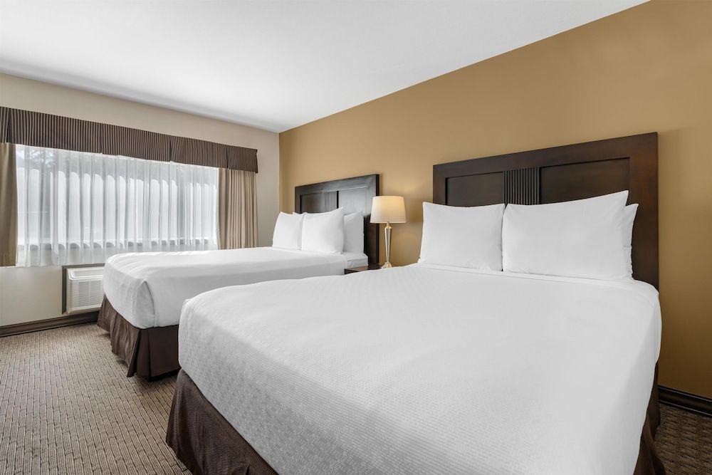 Standard Room, 2 Queen Beds, Non Smoking, Refrigerator & Microwave