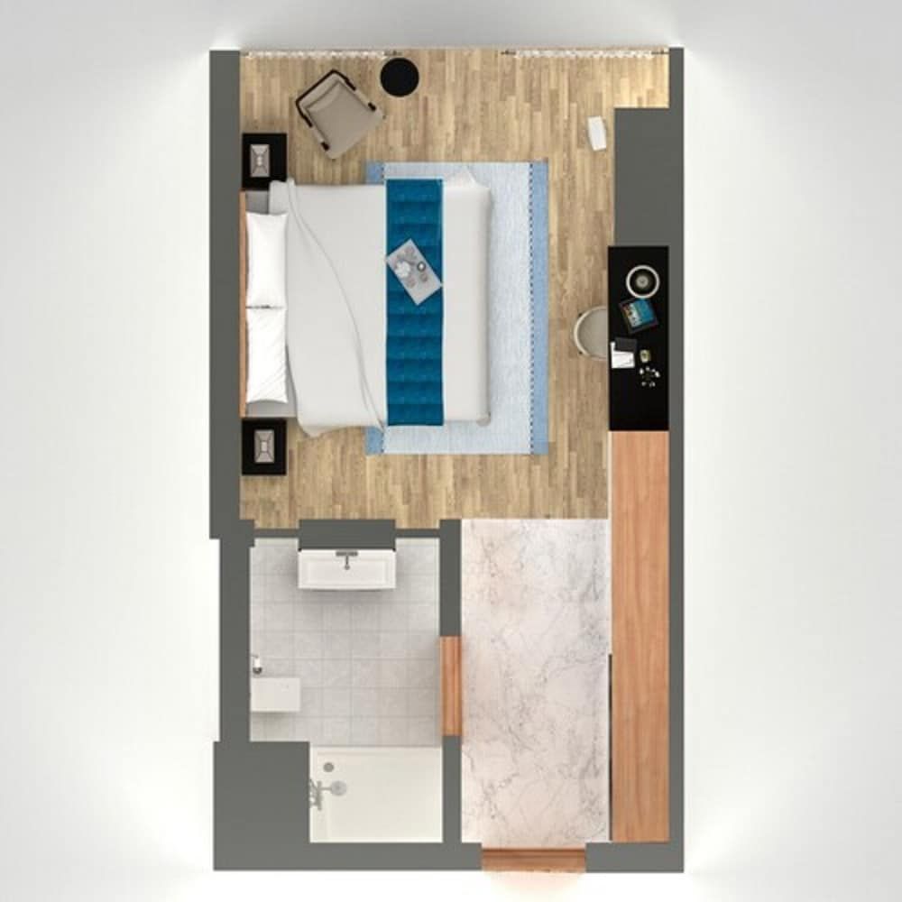 Wyndham Grand Levent Istanbul Hotel & Conference Center Deluxe Twin Room, City View 4